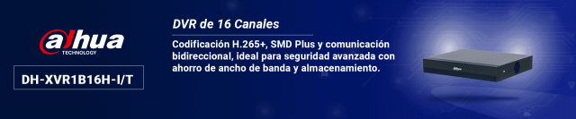 DAHUA DH-XVR1B16H-I/T - DVR de 16 Canales 5MP Lite con WizSense y H.265+/ HDCVI X PLUS/ Audio Bidireccional en los 16 Canales/Soporta 16 canales + 8 IP, o hasta 24 canales IP/ SMD Plus y Búsqueda Int. de Humanos y Vehículos/Compatible con Dolink Care - Image 2