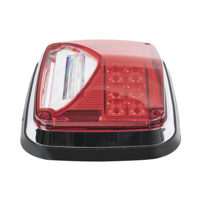 Luz de advertencia de 8 X 6", Color Rojo, Con Luz de Trabajo Clara, Ideal para Ambulancias - Image 2