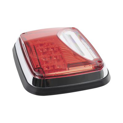 Luz de advertencia de 8 X 6", Color Rojo, Con Luz de Trabajo Clara, Ideal para Ambulancias - Image 4