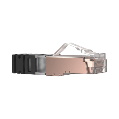 Plug RJ45 Cat6 Blindado, Para Cable Calibre 24-26 AWG, Chapado en Oro de 50 micras, Paquete de 100 piezas - Image 2