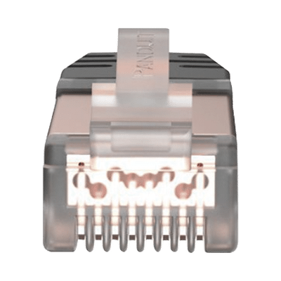 Plug RJ45 Cat6 Blindado, Para Cable Calibre 24-26 AWG, Chapado en Oro de 50 micras, Paquete de 100 piezas - Image 4