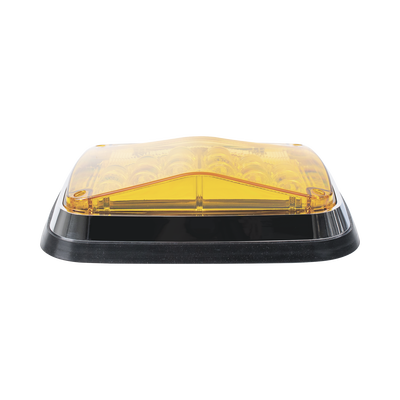 Luz de Advertencia de 8 X 6", Color Ámbar, Con Luz de Trabajo clara, Ideal para Ambulancias - Image 4