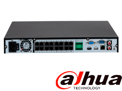 DAHUA DHI-NVR4216-16P-4KS3 NVR de 8 MP/ 4k / 16 Canales IP/ 16 Puertos PoE/ Rendimiento de 160 Mbps/ Smart H.265+/ 2 Bahias de Discos Duros/ Salidas de Video HDMI&VGA/ 4&2 E&S de Alarmas/ Soporta cámaras WizSense/ H.265+/ 4 canales SMD Plus/ - Image 6