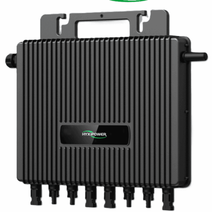MICROINVERSOR HYX-M2000-SW - Microinversor Residencial / Potencia Salida 2000W / Comunicación WIFI / Conexión Hasta 4 Módulos Solares / Protección IP67 / Diseño Tipo Gancho / Plug & Play
