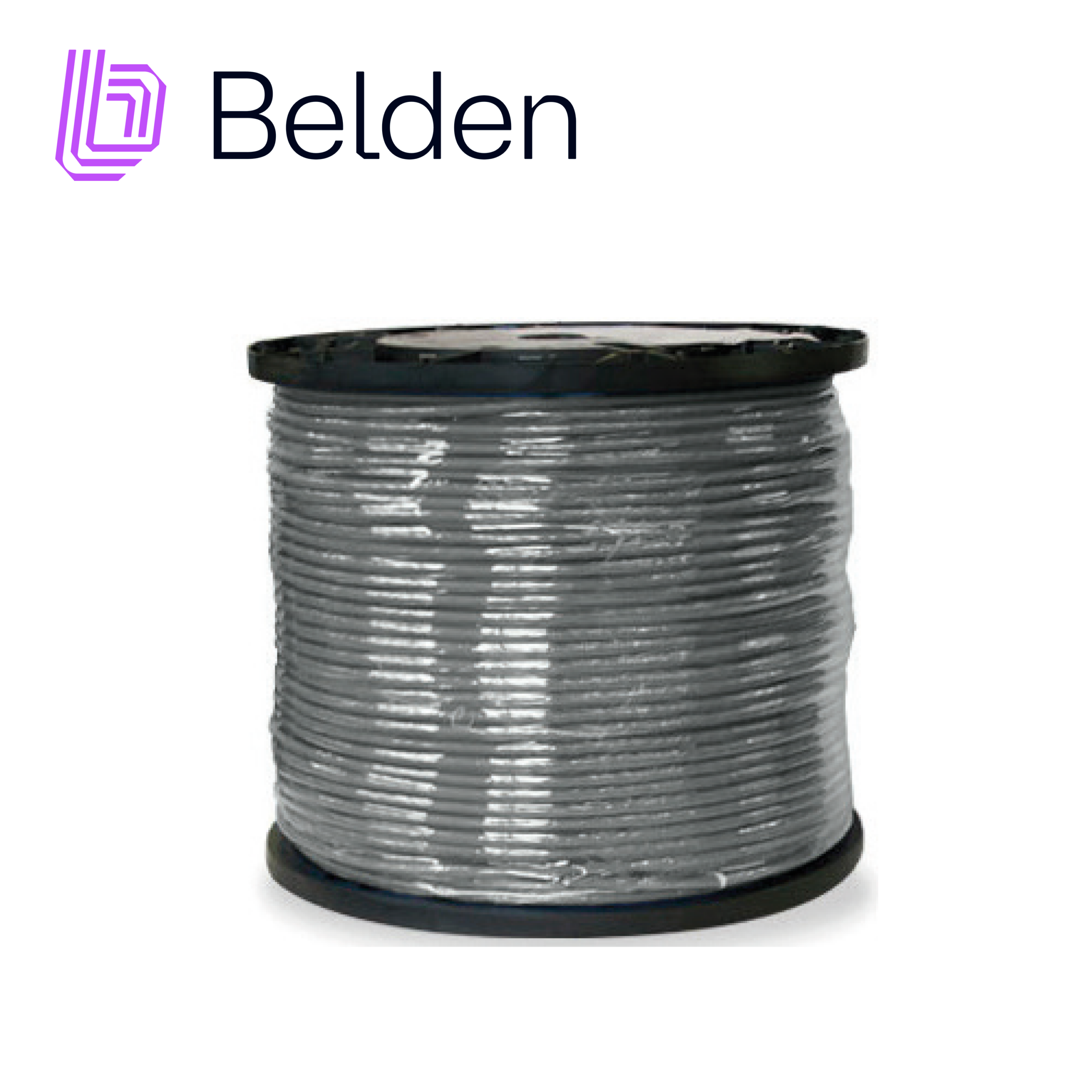 CABLE DE SEGURIDAD Y SONIDO BELDEN 5501FE 0081000 / INTERIOR / GRIS / 3 CONDUCTORES / 22 AWG / FORRO PVC / CMR / BLINDADO / BOBINA / 1,000 PIES 305 METROS