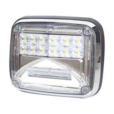 Luz de advertencia de 8 X 6", Color Claro, Con Luz de Trabajo Clara, Ideal para Ambulancias - Image 5