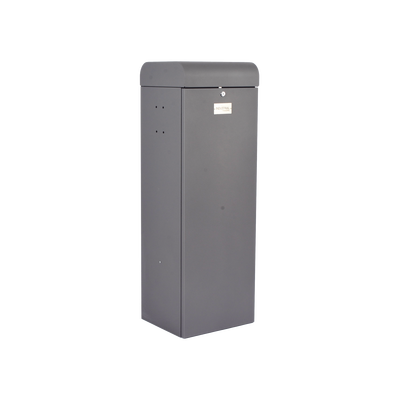 Barrera vehicular izquierda / Soporta brazo de hasta 3 m / Apertura en 1.5 s /Final de carrera ajustable por programación / Movimiento fluido / Diseño elegante color gris - Image 2