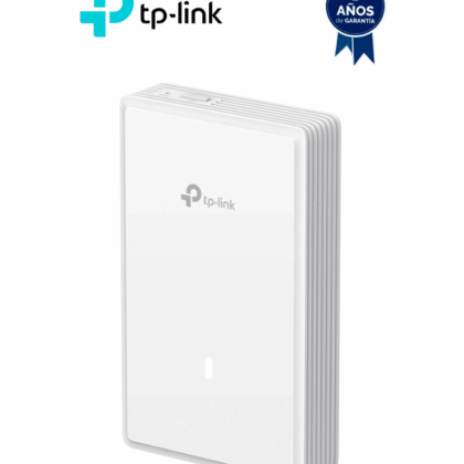 TP-LINK EAP725-Wall- Punto de acceso Wi-Fi 7 para montaje en techo BE5000, doble banda (4324 Mbps en 5 GHz + 688 Mbps en 2,4 GHz) , 1 puerto 2,5 GbE, Funciones avanzadas, Gestión centralizada, Mesh y Seamless Roaming