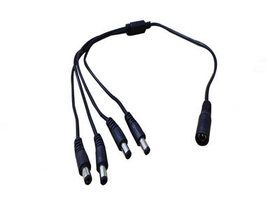 SAXXON PSU1204EPAQ2 - Paquete de Fuente de Poder Regulada de 12 Vcc 4.1 Amperes + Divisor para 4 Camaras/ Color Negro/ Para Usos Multiples: Sistemas de CCTV, Acceso, ETC/ Certificacion UL/ - Image 7