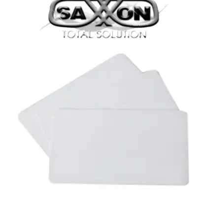 SAXXON SAXM02U - Tarjeta de Proximidad ID Frecuencia 125 Khz 0.88mm, Sin folio impreso para Control de Acceso