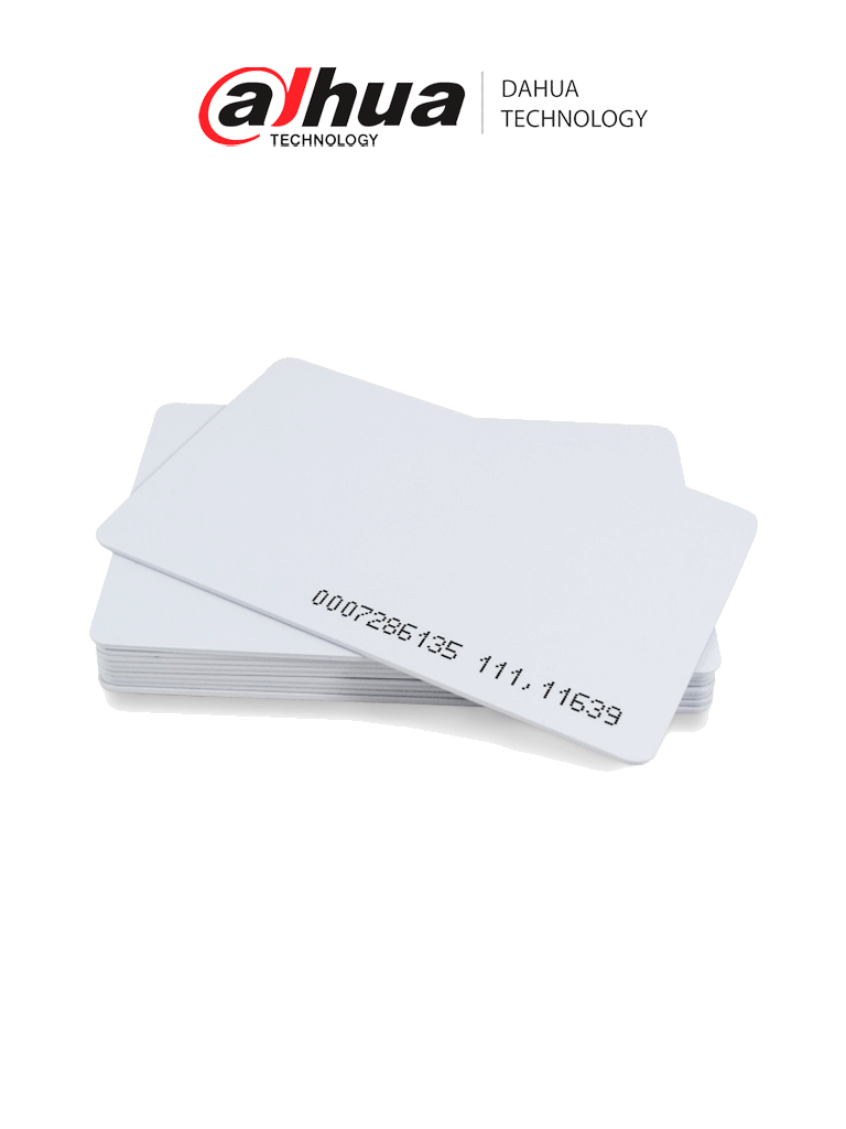 DAHUA ID-EM – Tarjeta de Proximidad ID para Control de Acceso/ 125KHZ/ Blanca/ (Tipo EM)
